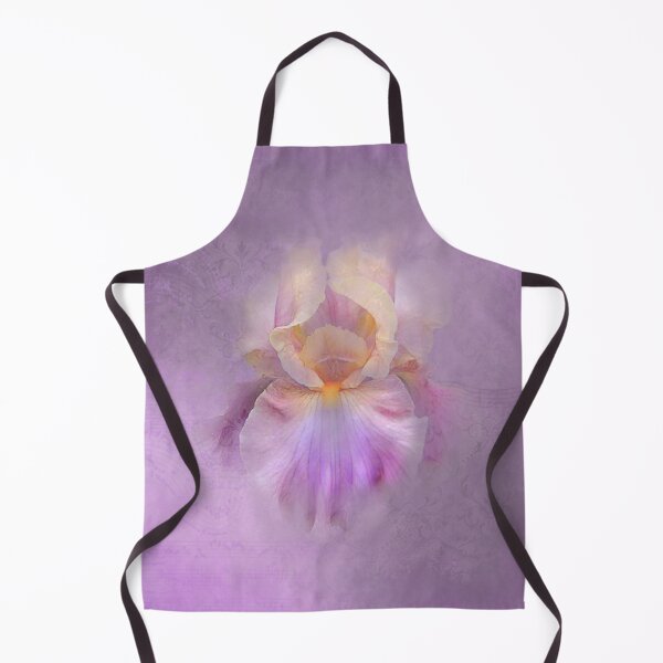 Item preview, A beautiful Purple Mauve Iris on a Purple Textured Background designed and sold by IZiets.