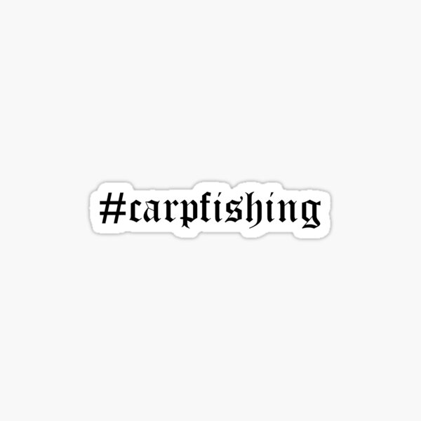 Carp fishing Sticker