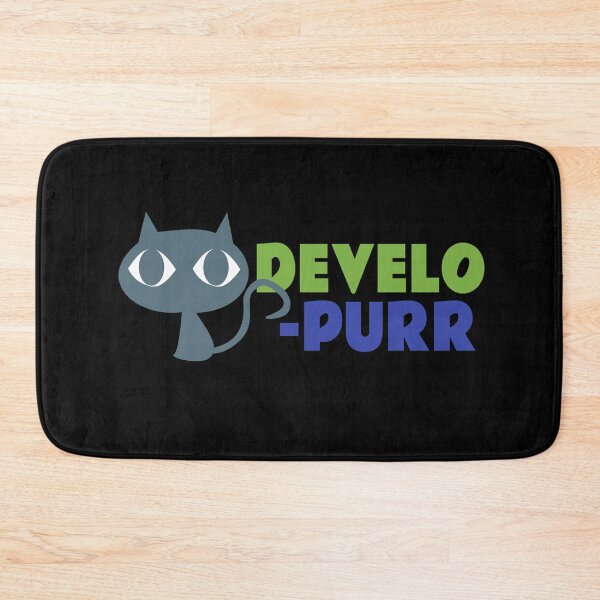 Item preview, Developer Developurr Cat Pun Programming designed and sold by jacks-tees.