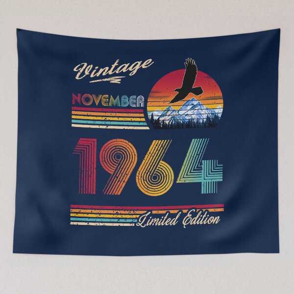 Item preview, November 1964 Birthday designed and sold by GreenSplash.