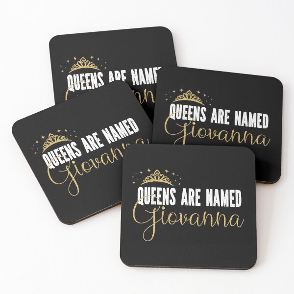 Item preview, Queens Are Named Giovanna Personalized First Name Girl product designed and sold by Grabitees.
