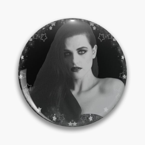 Item preview, Katie McGrath encircled by stars B&W designed and sold by dutchchu.