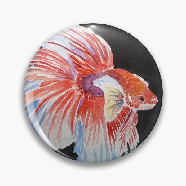 Item preview, Betta - Fighter - fish designed and sold by joelle Guillaume.