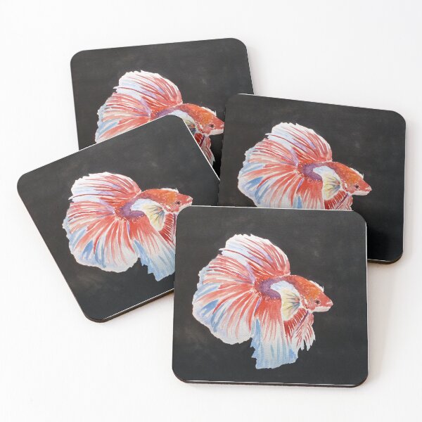 Item preview, Betta - Fighter - fish designed and sold by joelle Guillaume.