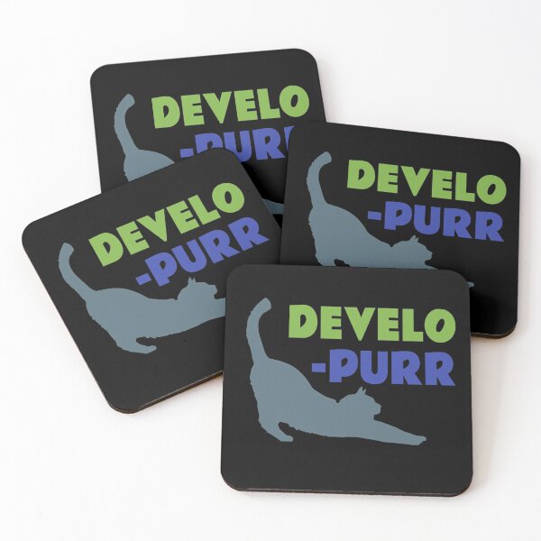 Item preview, Developer Developurr Cat Pun Programming Purrr designed and sold by jacks-tees.
