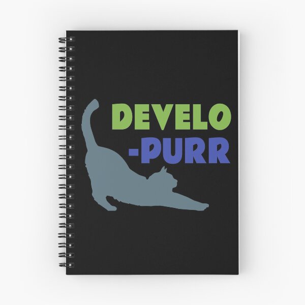 Item preview, Developer Developurr Cat Pun Programming Purrr designed and sold by jacks-tees.
