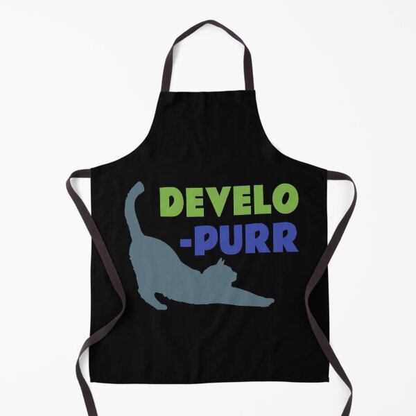 Item preview, Developer Developurr Cat Pun Programming Purrr designed and sold by jacks-tees.