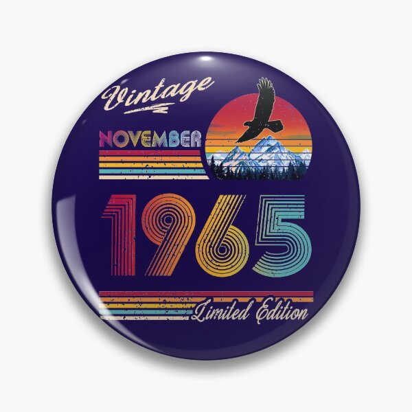 Item preview, November 1965 Birthday designed and sold by GreenSplash.