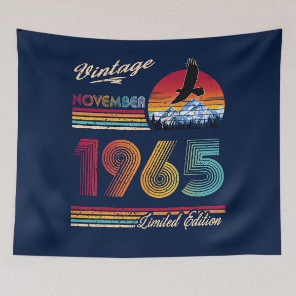 Item preview, November 1965 Birthday designed and sold by GreenSplash.