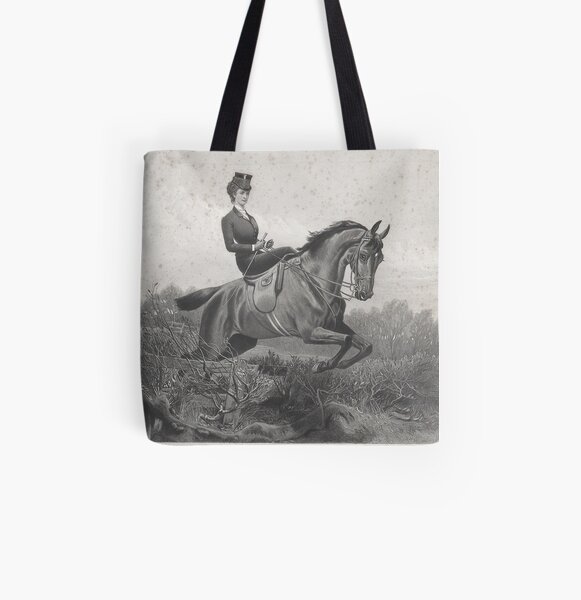 Empress Elisabeth of Austria on horse – Sisi Sissi Tote Bag by  EspritMortemart