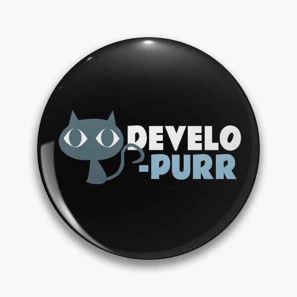 Item preview, Developer Developurr Cat Pun Programming Big Eyes Cat designed and sold by jacks-tees.