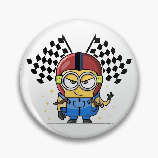 Item preview, Racer Minion! designed and sold by IamSoMad.