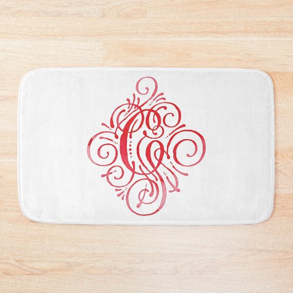 Item preview, Monogram Watercolor Calligraphy Letter G designed and sold by junkydotcom.