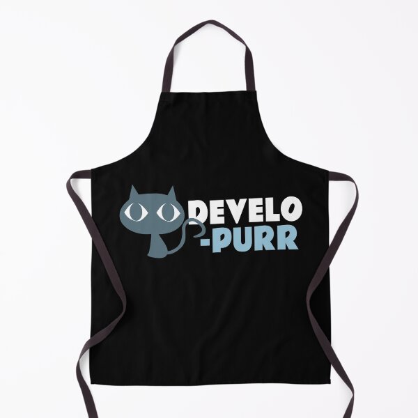 Item preview, Developer Developurr Cat Pun Programming Big Eyes Cat designed and sold by jacks-tees.