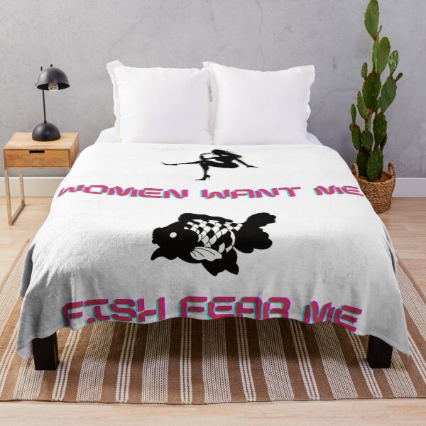 Item preview, Women Want Me Fish Fear Me designed and sold by LuckyKermit.