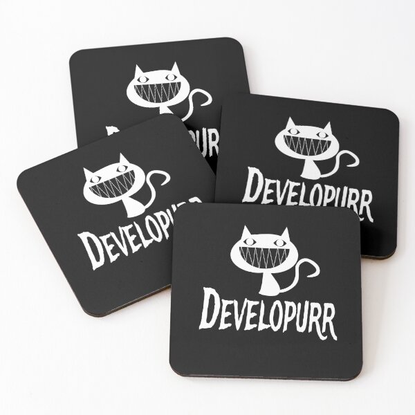Item preview, Developer Developurr Cat Pun Evil Programming designed and sold by jacks-tees.