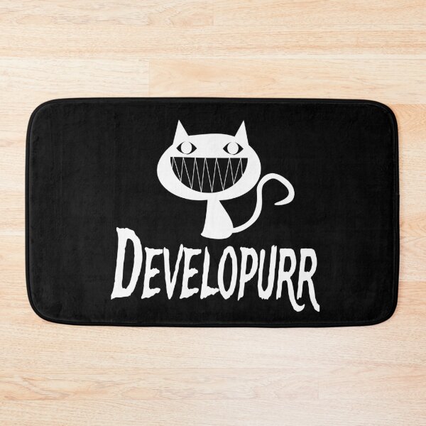 Item preview, Developer Developurr Cat Pun Evil Programming designed and sold by jacks-tees.
