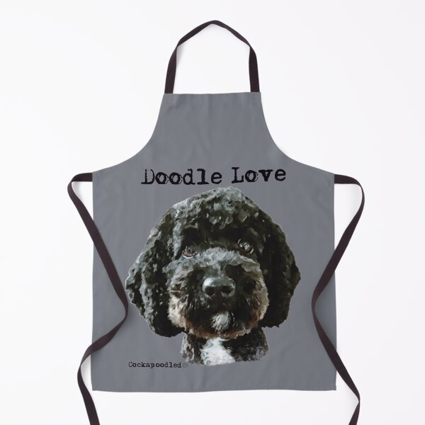 Artikelvorschau, Schwarzer Gekritzelhund entworfen und verkauft von Happy Dog Doodles.
