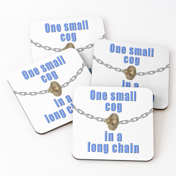 Item preview, Small cog in a long chain designed and sold by Papermouse.
