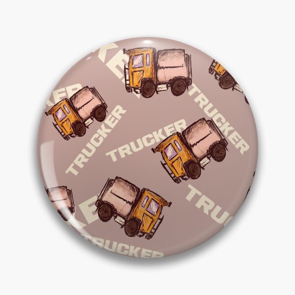 Item preview, Truck Driver Pattern for Truck Driver Vintage designed and sold by emm-j.