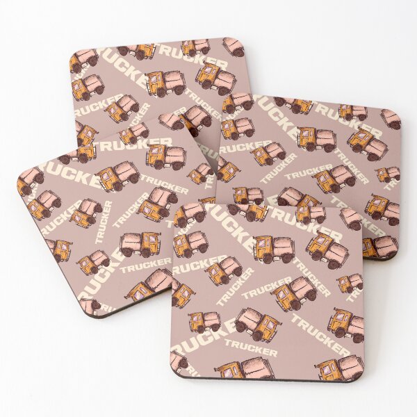 Item preview, Truck Driver Pattern for Truck Driver Vintage designed and sold by emm-j.