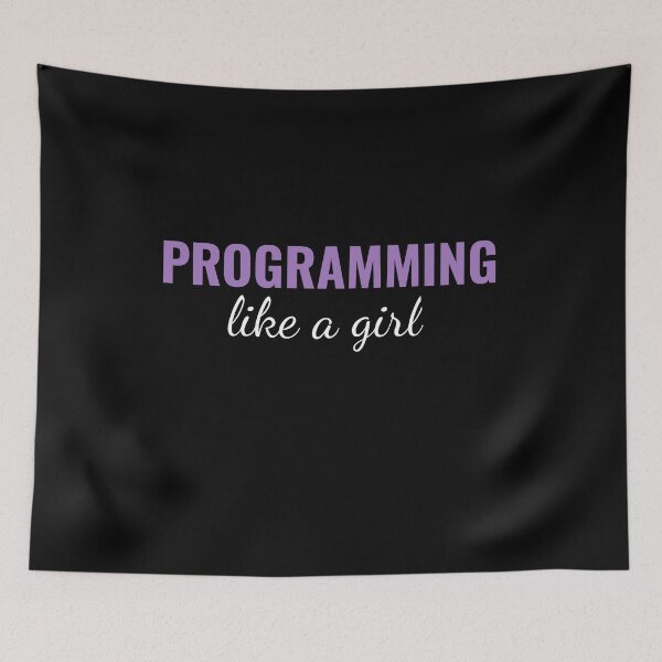 Item preview, Programming Like A Girl designed and sold by jacks-tees.