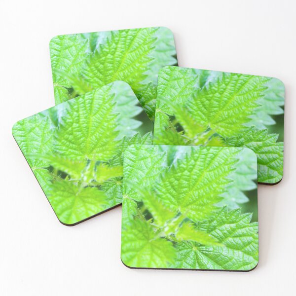 Item preview, Bright green stinging nettles designed and sold by Jenny Burrows.