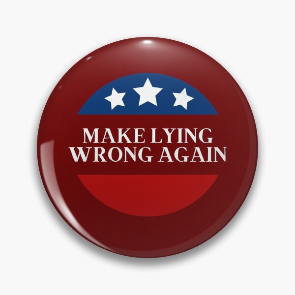 Item preview, Make Lying Wrong Again 3 Star American Flag designed and sold by TheBestSOTI.