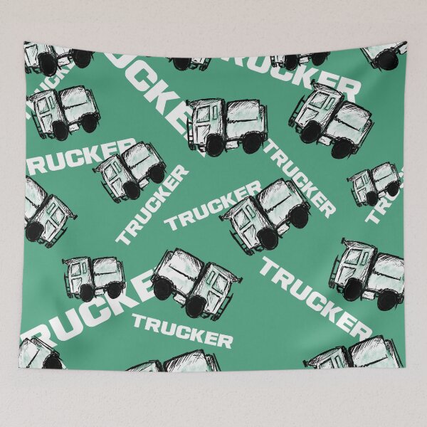 Item preview,  Truck Driver Pattern for Truck Driver designed and sold by emm-j.