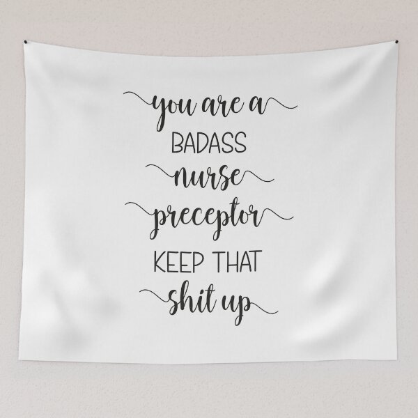 Item preview, Badass Nurse Preceptor T-Shirt designed and sold by ZANKELLO.