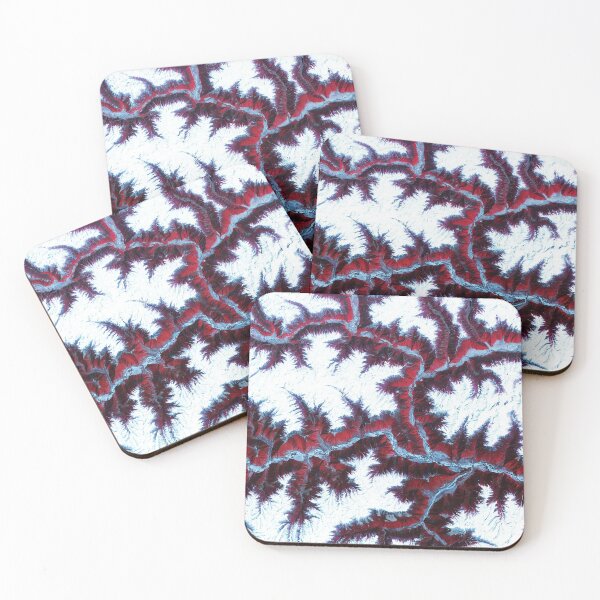 Item preview, Aerial Satellite view of the Himalaya Mountains designed and sold by CrystalCrush.