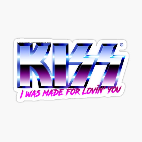 Artikel-Vorschau von KISS - Ich wurde gemacht, um dich zu lieben - Chrome, designt und verkauft von Ornicar.