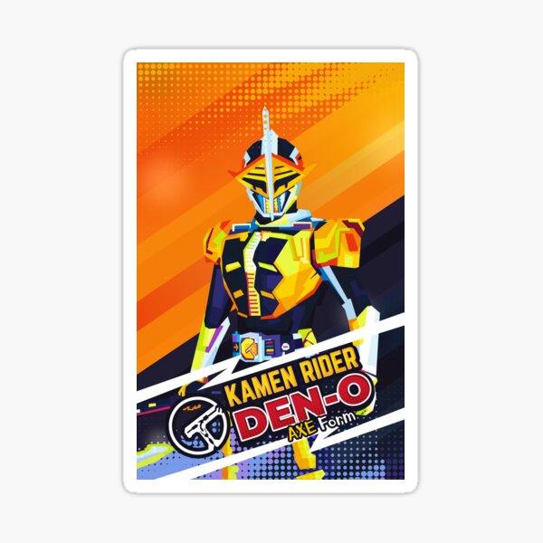 Item preview, Kamen Rider Den O Axe Form designed and sold by PopartToku.
