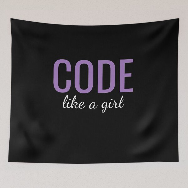 Item preview, Code Like A Girl Coding designed and sold by jacks-tees.
