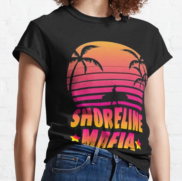Shoreline Mafia Women S T Shirts Tops Redbubble - shoreline mafia roblox id codes