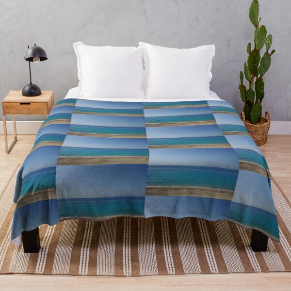 Item preview, Ionian blue, horizontal lines designed and sold by paulboizot.