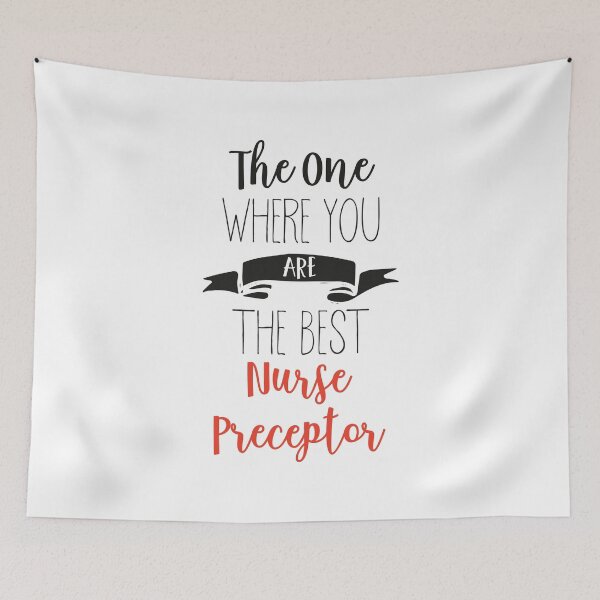 Item preview, The One Where Are The Best Nurse Preceptor T-Shirt designed and sold by ZANKELLO.