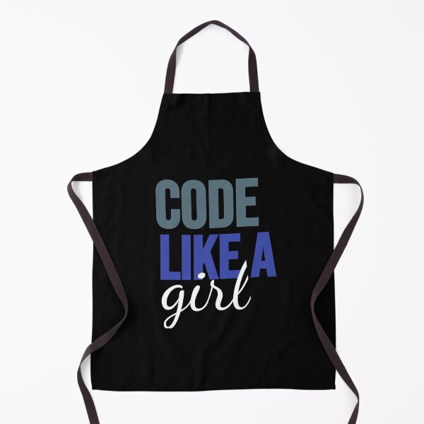 Item preview, Code Like A Girl Programming Girls designed and sold by jacks-tees.