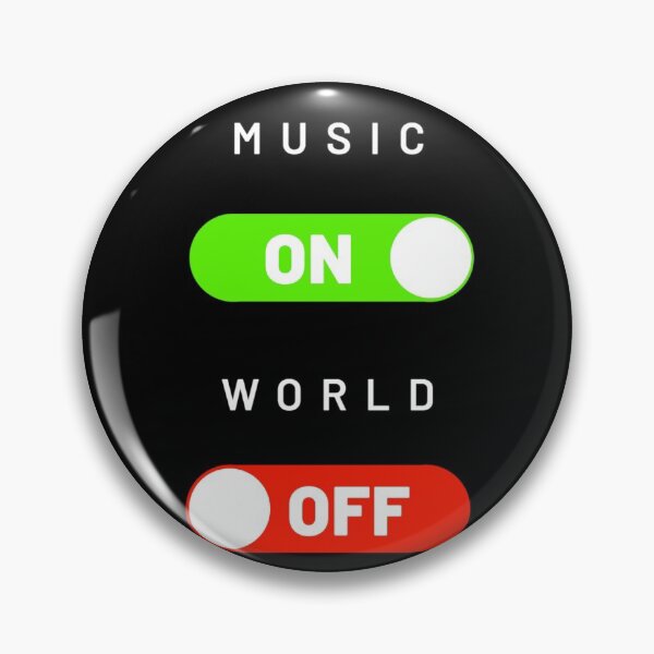 Item preview, Music On World Off designed and sold by ReVamp  Store.