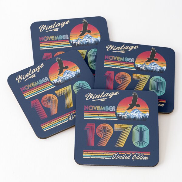 Item preview, November 1970 Birthday designed and sold by GreenSplash.