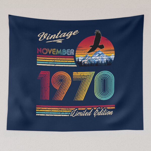 Aperçu de l'œuvre Anniversaire de novembre 1970 créée et vendue par GreenSplash.