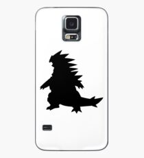 Tyranitar Silouette Case/Skin for Samsung Galaxy