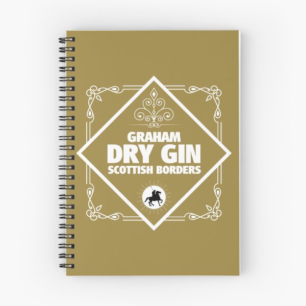 Item preview, GRAHAM GIN Label | Border Reivers designed and sold by yourscotborders.