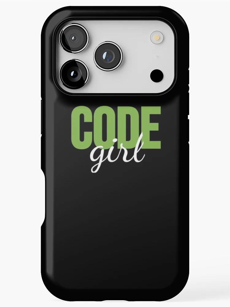 Thumbnail 1 of 4, iPhone Case, Code Girl Programming designed and sold by jacks-tees.