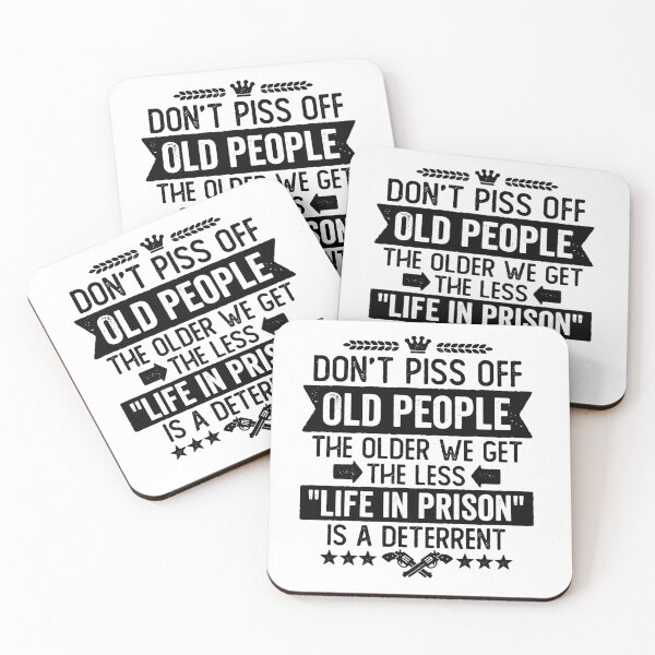 Item preview, Don't Piss Off Old People designed and sold by DetourShirts.