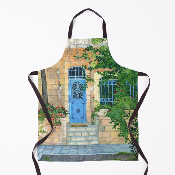 Item preview, Blue door, Jerusalem scene designed and sold by Melvyn Kahan.
