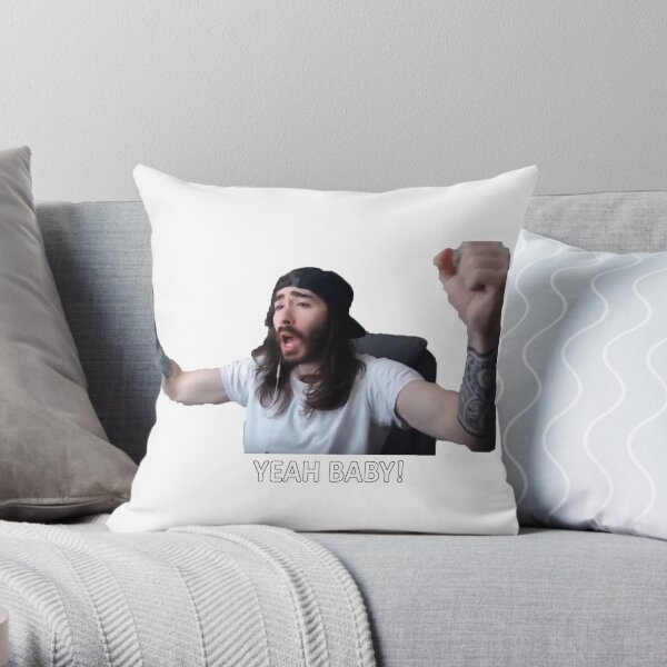 CR1TIKAL YEAH BABY Throw Pillow