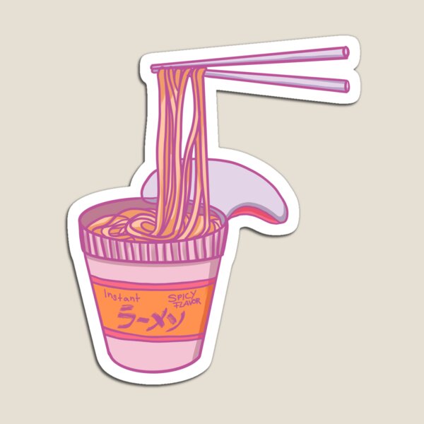 Item preview, Instant Ramen Spicy Flavor Cute designed and sold by AkakoAi.