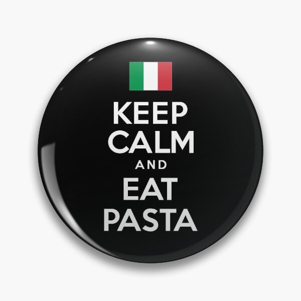 Item preview, Keep Calm And Eat Pasta Flag Of Italy designed and sold by jaycartoonist.
