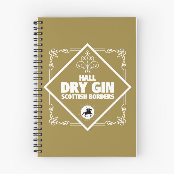 Item preview, HALL GIN Label | Border Reivers designed and sold by yourscotborders.